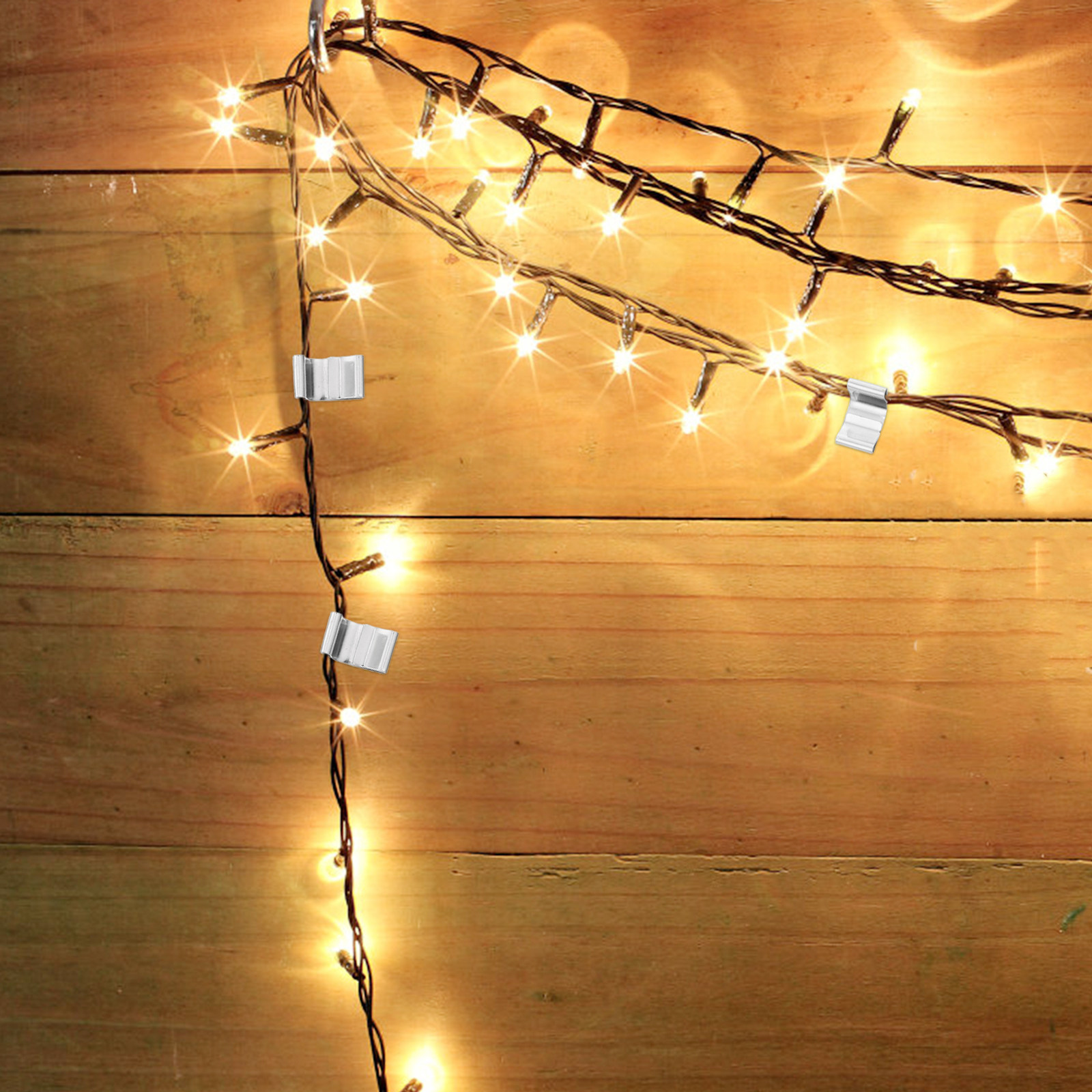 Christmas Lights Outdoor - 100 шт. устойчивых к ржавчине металлических
