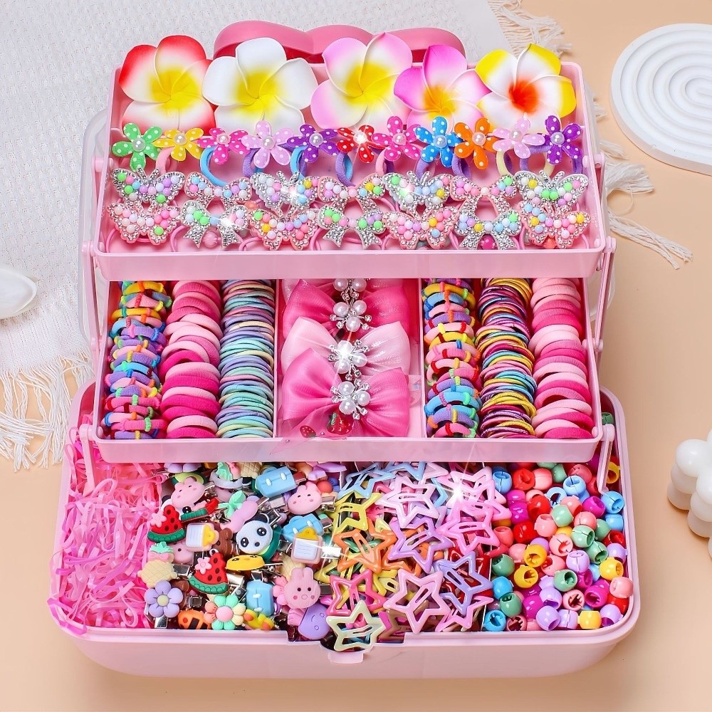 Ribbon Bow Gift - Набор высокоэластичных аксессуаров для волос: не