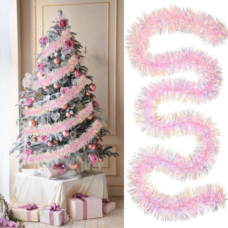 1/3/5 шт. 2 м розовая рождеств – обзор и цена Tinsel Garland Decoration