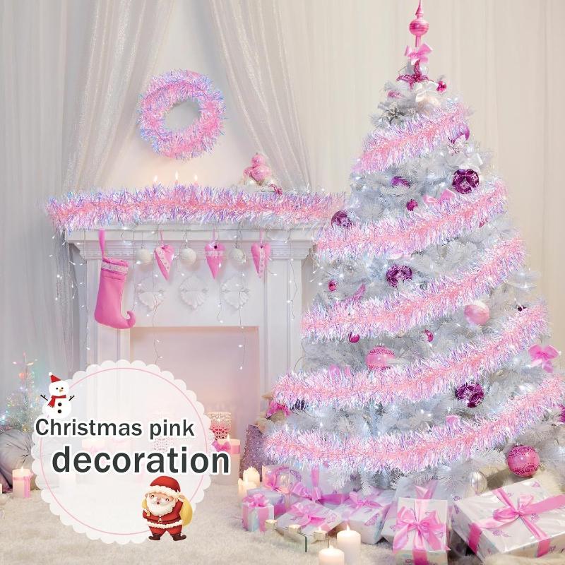 1/3/5 шт. 2 м розовая рождеств – обзор и цена Tinsel Garland Decoration