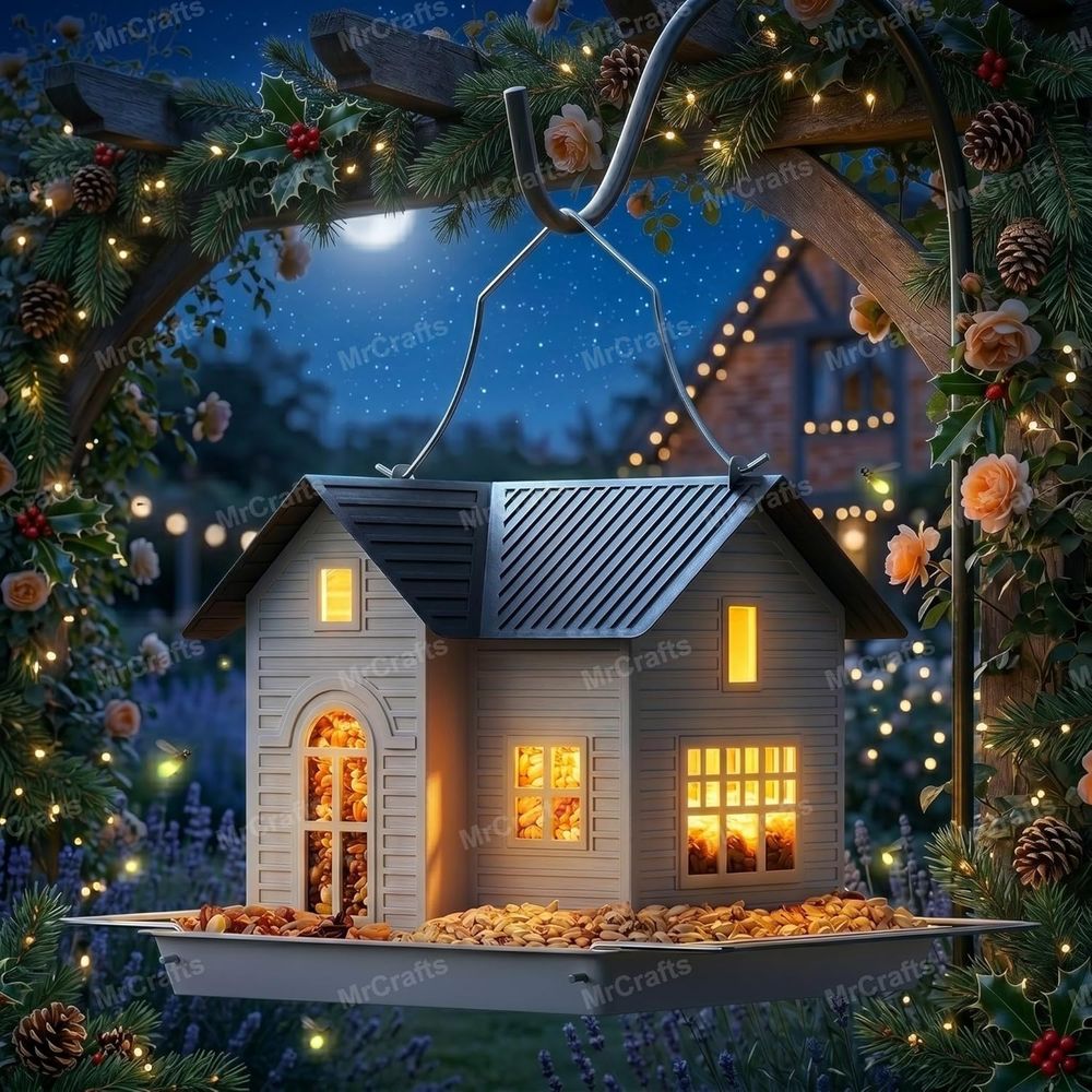 Подвесная металлическая кормуш – обзор и цена Christmas Lights Outdoor