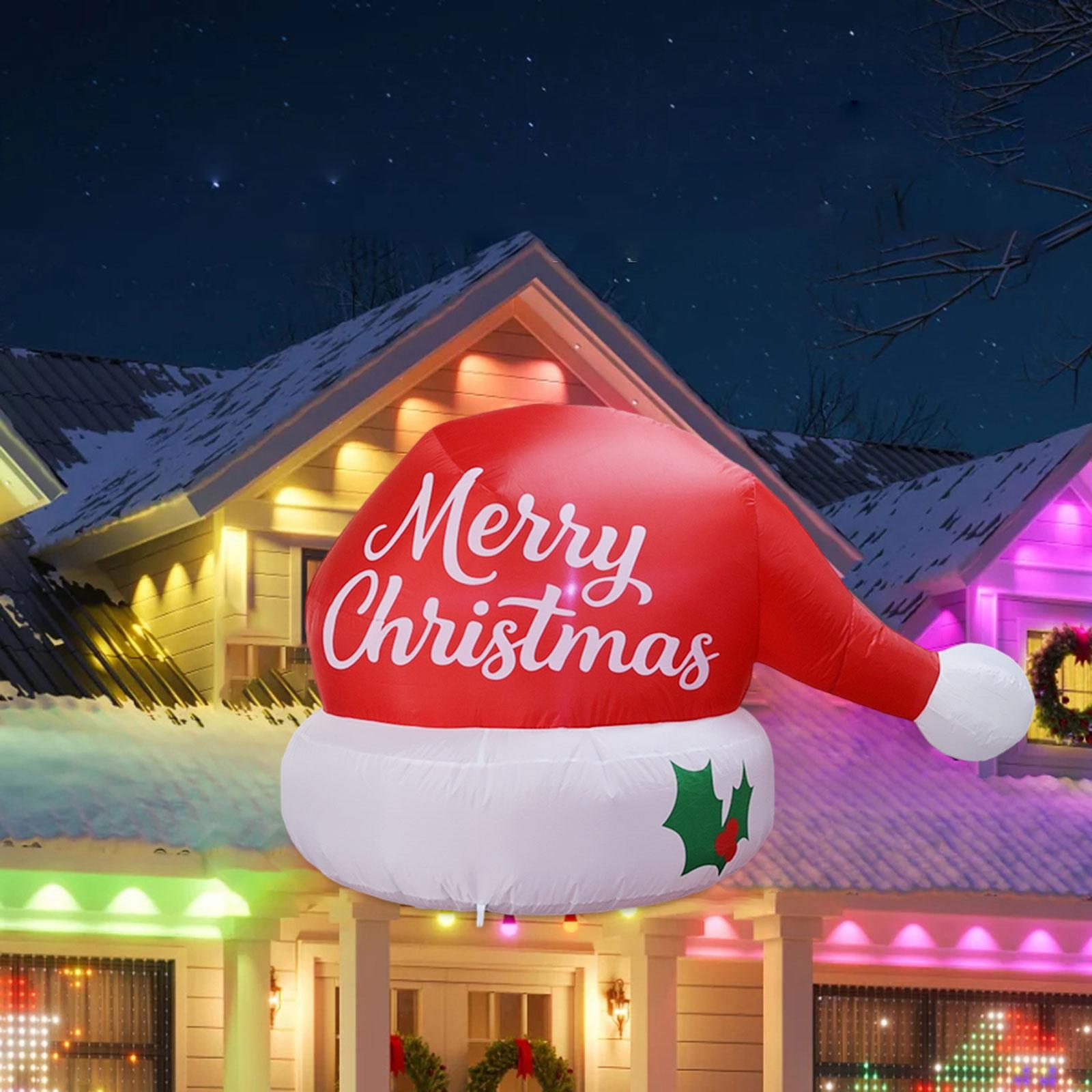 Гигантская красная надувная ро – обзор и цена Christmas Lights Outdoor